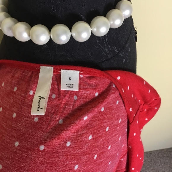 Nordstrom Frenchi  Polka Dot Sheath Dress Size Sm - Picture 5 of 7